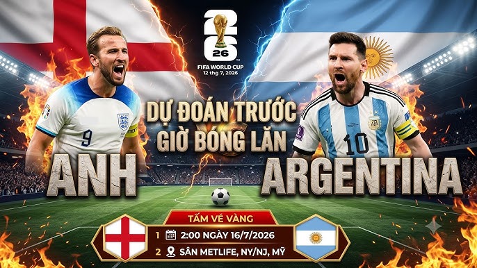OK9 - Soi kèo Anh vs Argentina: Nhận định bán kết World Cup 2026 8 OK9 - Soi kèo Anh vs Argentina: Nhận định bán kết World Cup 2026